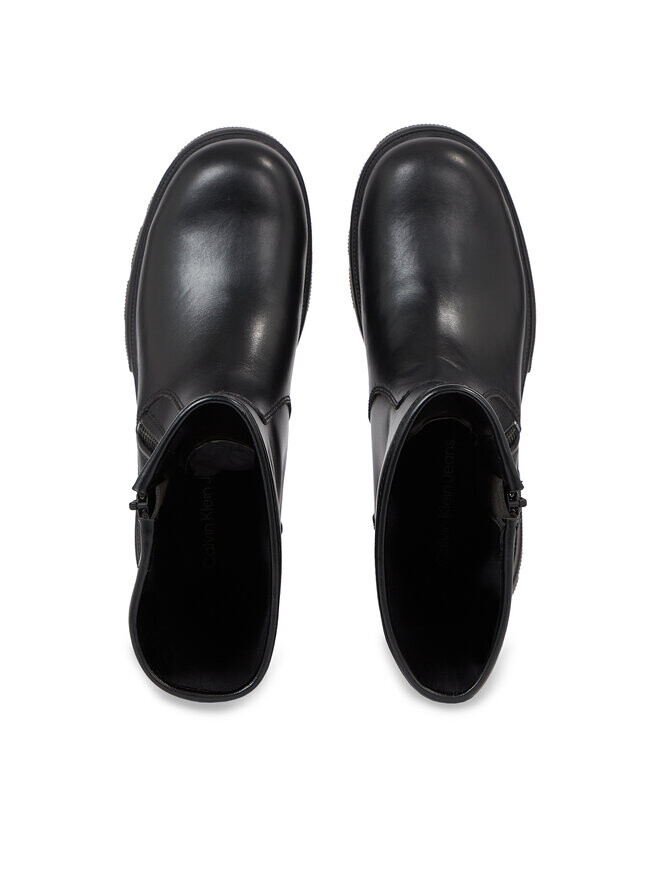 Ботинки на плоской подошве Chunky Combat Zip Boot Wn Calvin Klein, черный — фото 3