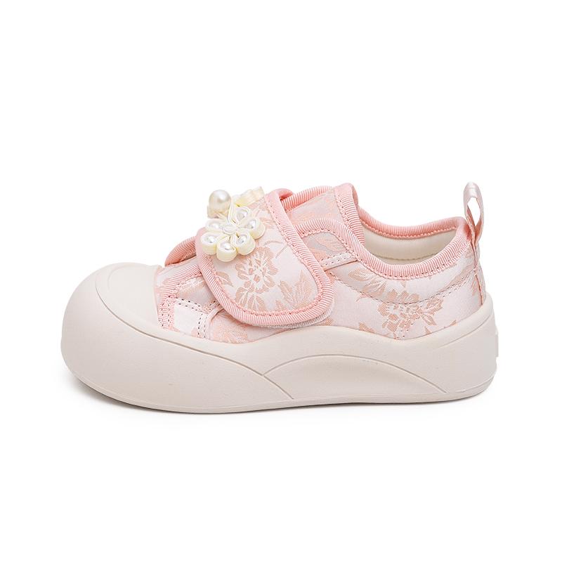 

Антиударные легкие низкие детские кроссовки для скейтбординга Budding, розовый