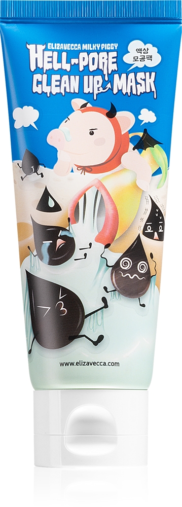 

Маска-Пленка Milky Piggy Hell-Pore Clean Up Mask, гелевая маска-пленка против черных точек Elizavecca, 100 мл