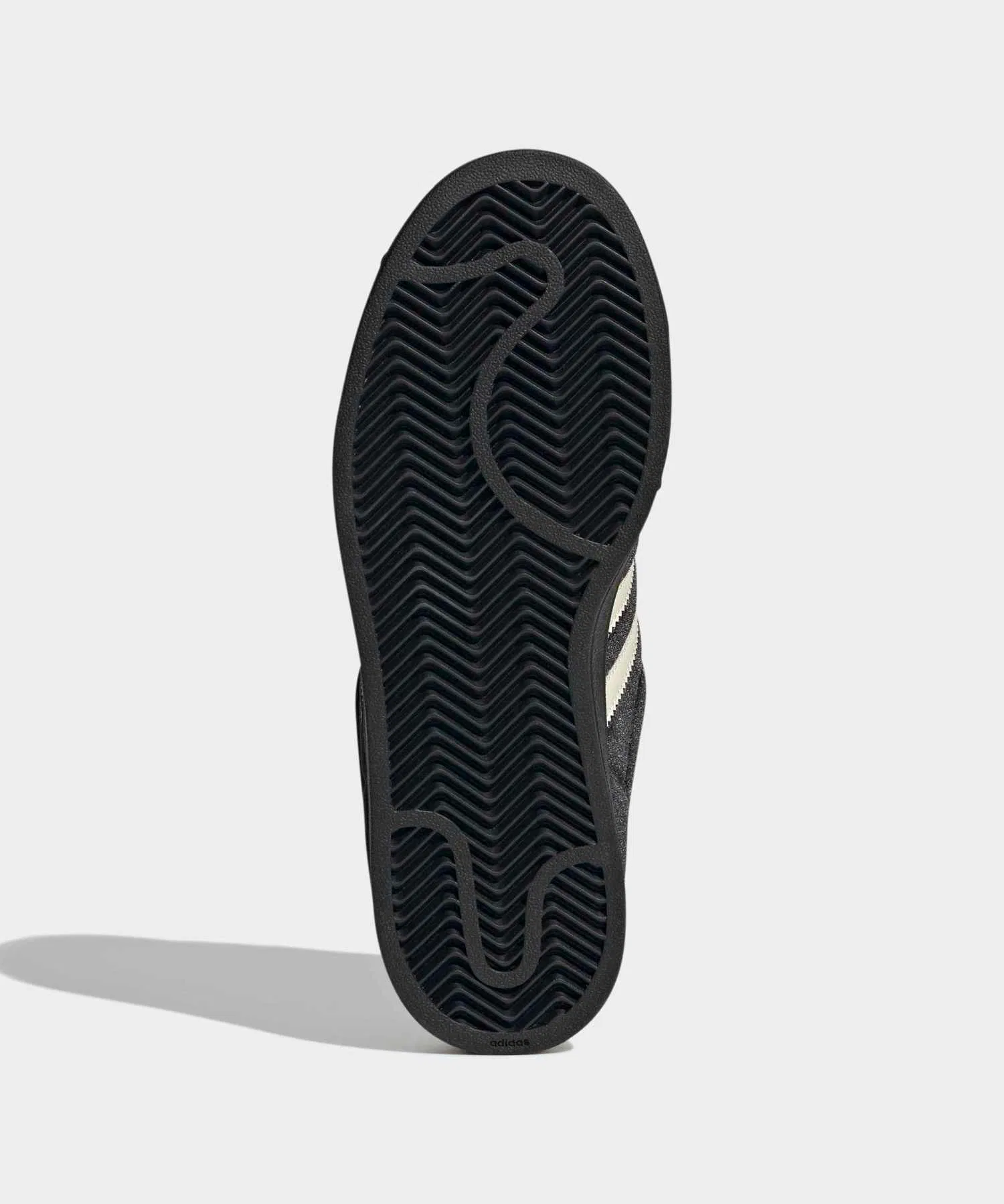 Мужские/женские кроссовки Superstar II adidas чёрные — фото 3