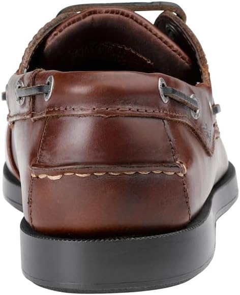 Мужские кожаные топсайдеры Dockers Castaway, Raisin — фото 3
