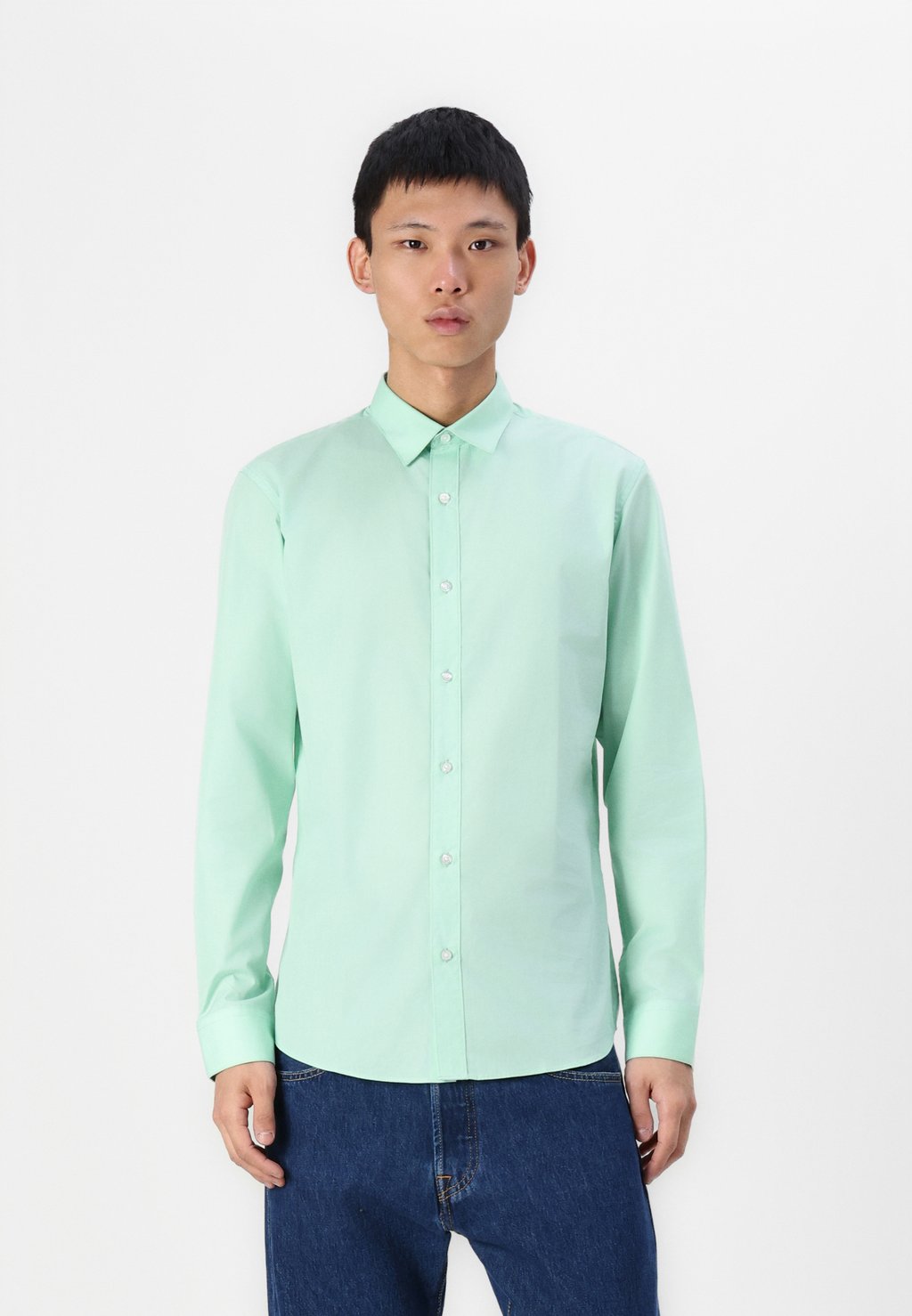 

Рубашка JJJOE PLAIN Jack & Jones, светло-зеленый