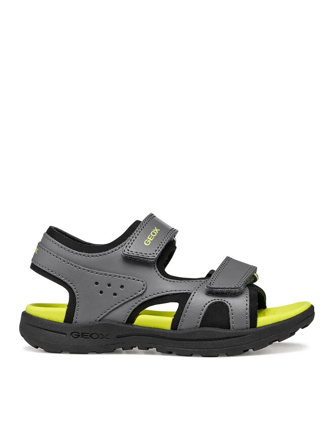 Geox Сандалии J Vaniett Boy J455XC 015BC C1267 M серые