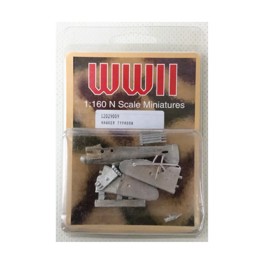 

Хоукер Тайфун, WWII Miniatures (1:160)