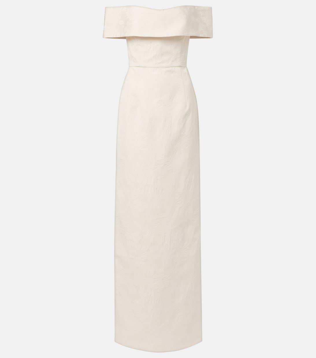 

Платье из парчи Clover Markarian, слоновая кость