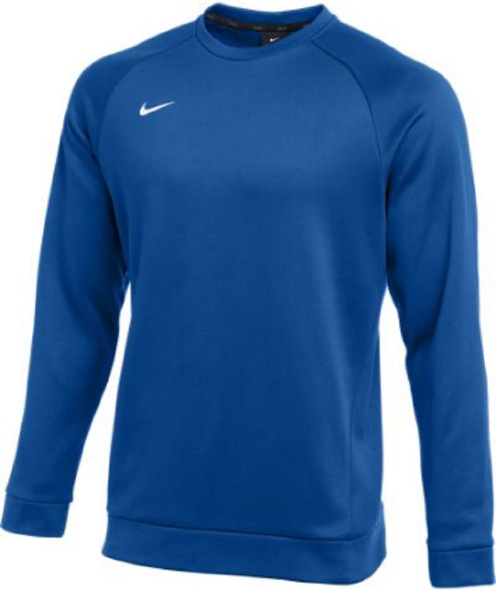

Толстовка Nike Mens Therma Crewneck, свитшот с круглым вырезом, для мужчин, для больших и высоких размеров, White