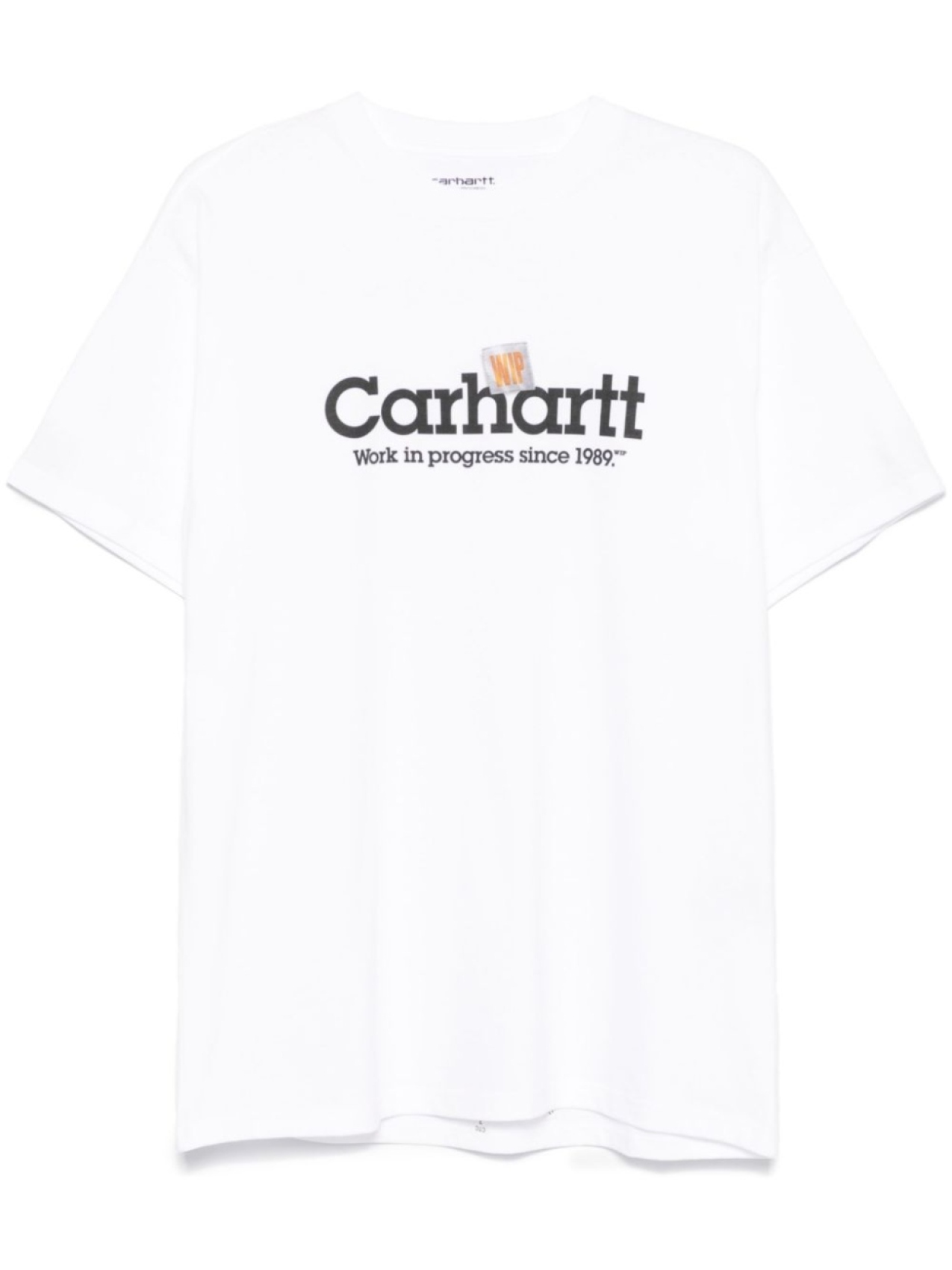 

Футболка с надписью Label Script Carhartt WIP, белый