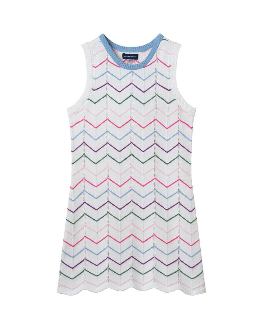 

Andy & Evan Платье с облегающим кружевным краем, мультиколор