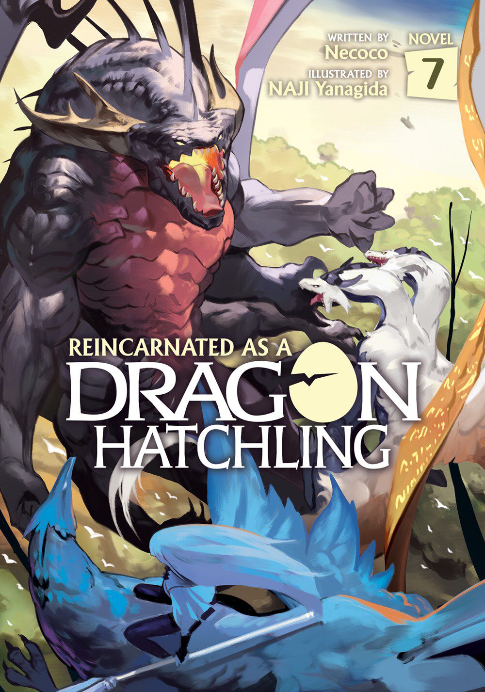 

Новелла Reincarnated as a Dragon Hatchling Novel Volume 7