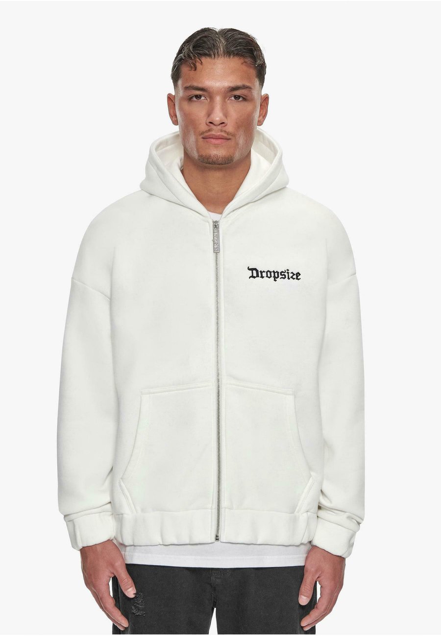 

Толстовка Dropsize Zip-up sweatshirt, Creamwhite/White