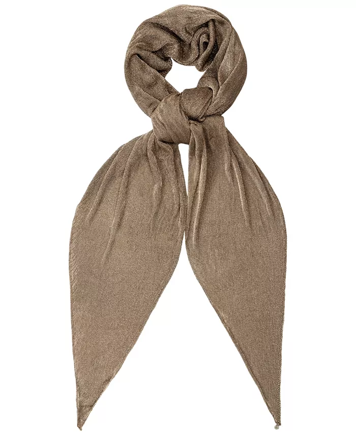 

Вязаный шарф Diamond Lauren Ralph Lauren, серый