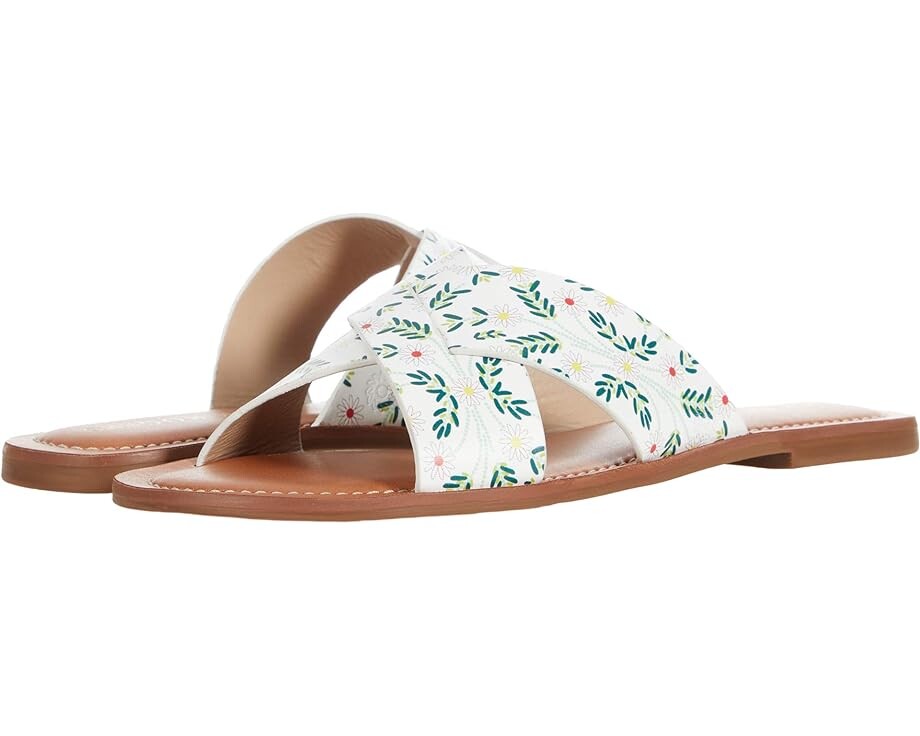 

Сандалии Jack Rogers Slotted Daisy Print Sloane X-Band, цвет White Daisy