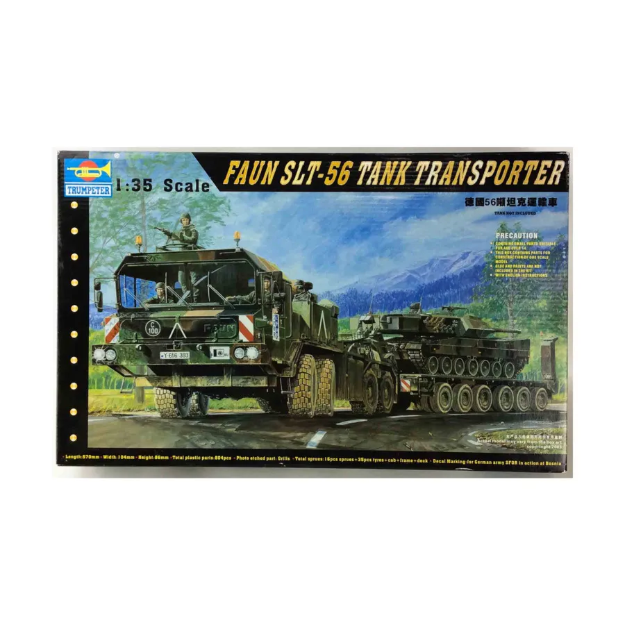 

Транспортер Faun Elephant SLT-56, Military Models (1:35) (Trumpeter Models)