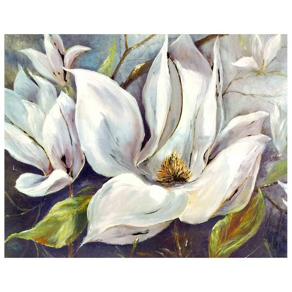 

Картина на холсте LegendArte Magnolien, многоцветный