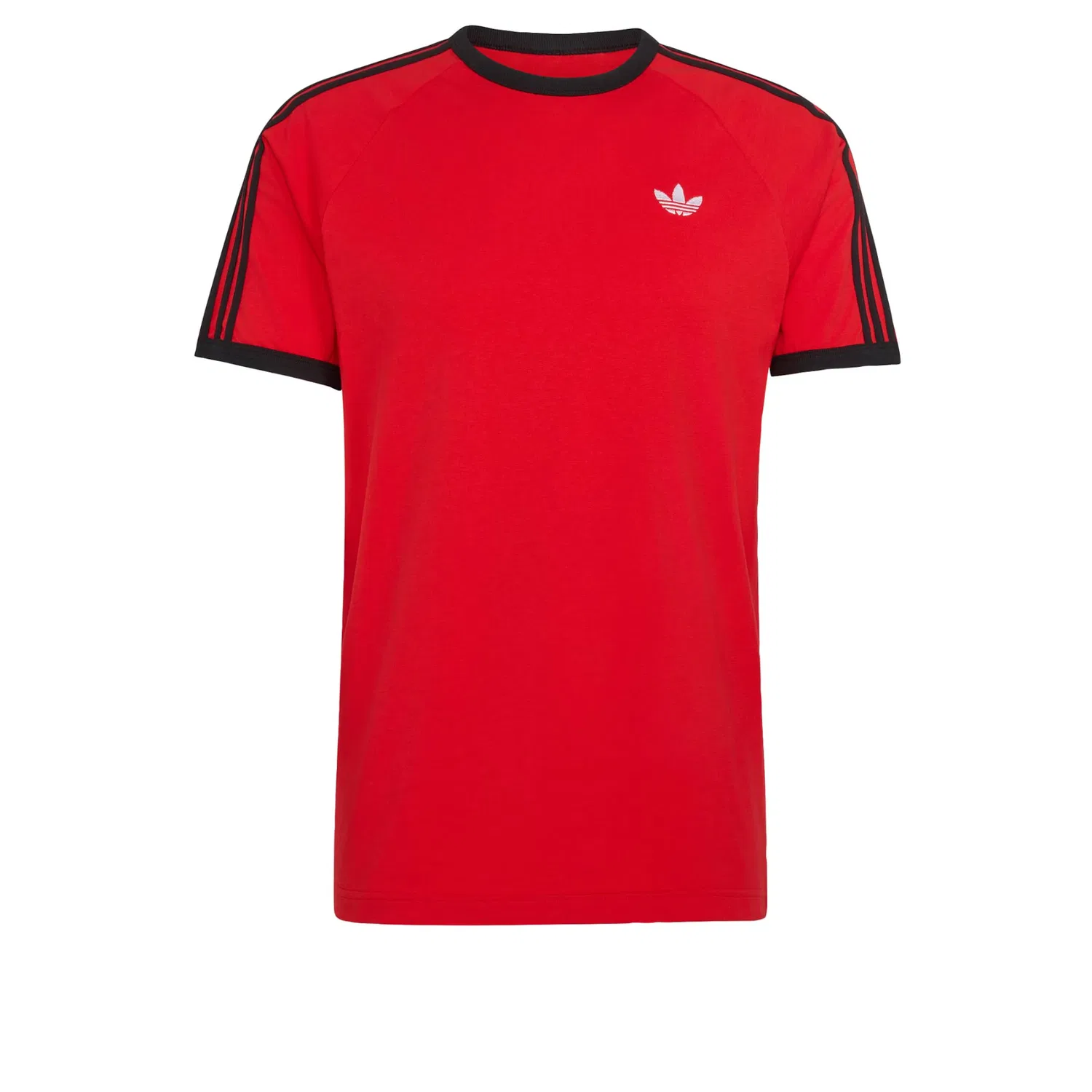 Футболка Adidas Originals огненно-красного цвета