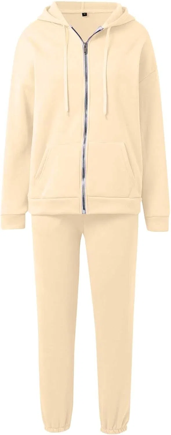 Спортивный костюм из флиса, женский, 2 предмета, Beige — фото 2