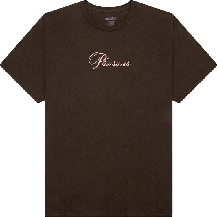 

Футболка Pleasures Stack 'Brown', коричневый
