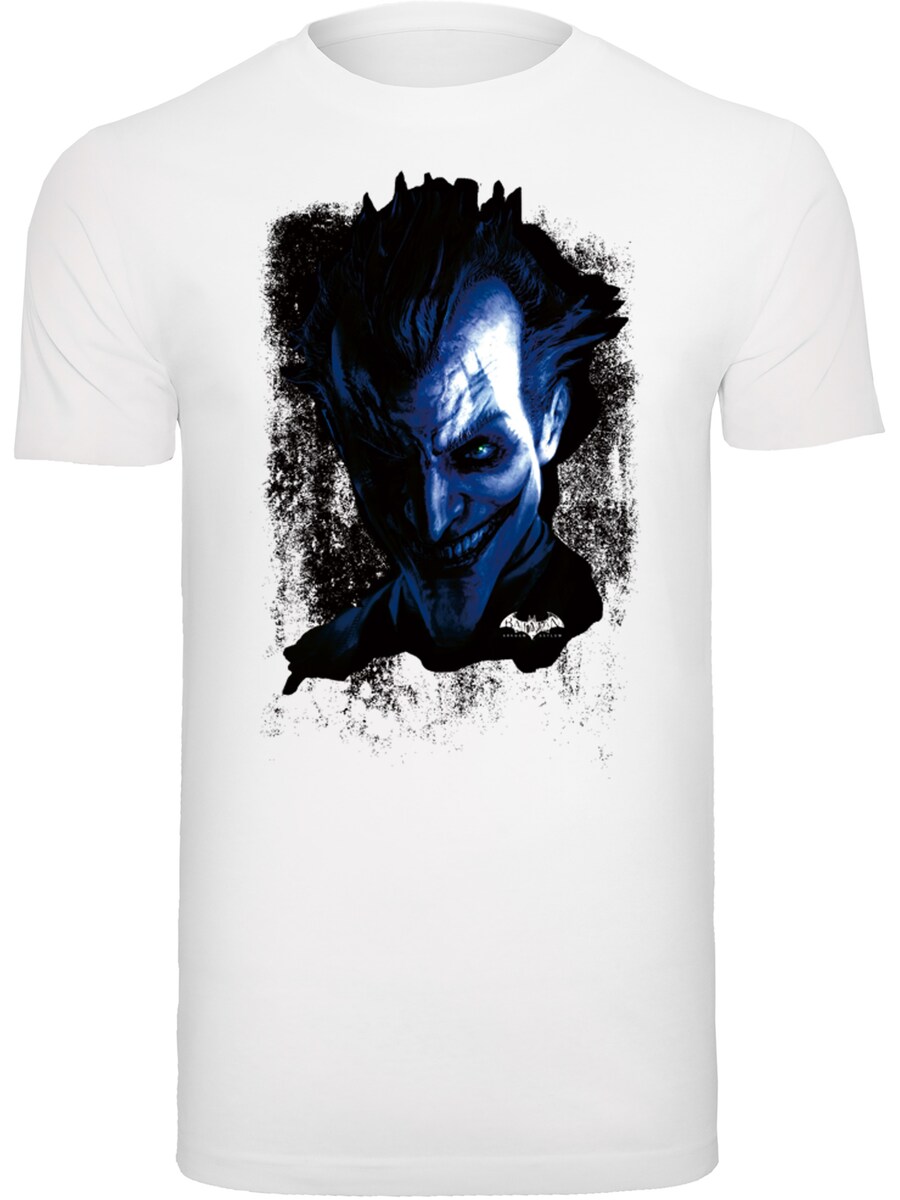 

Классическая футболка F4NT4STIC Shirt DC Comics Batman Arkham Asylum Joker Face, белый