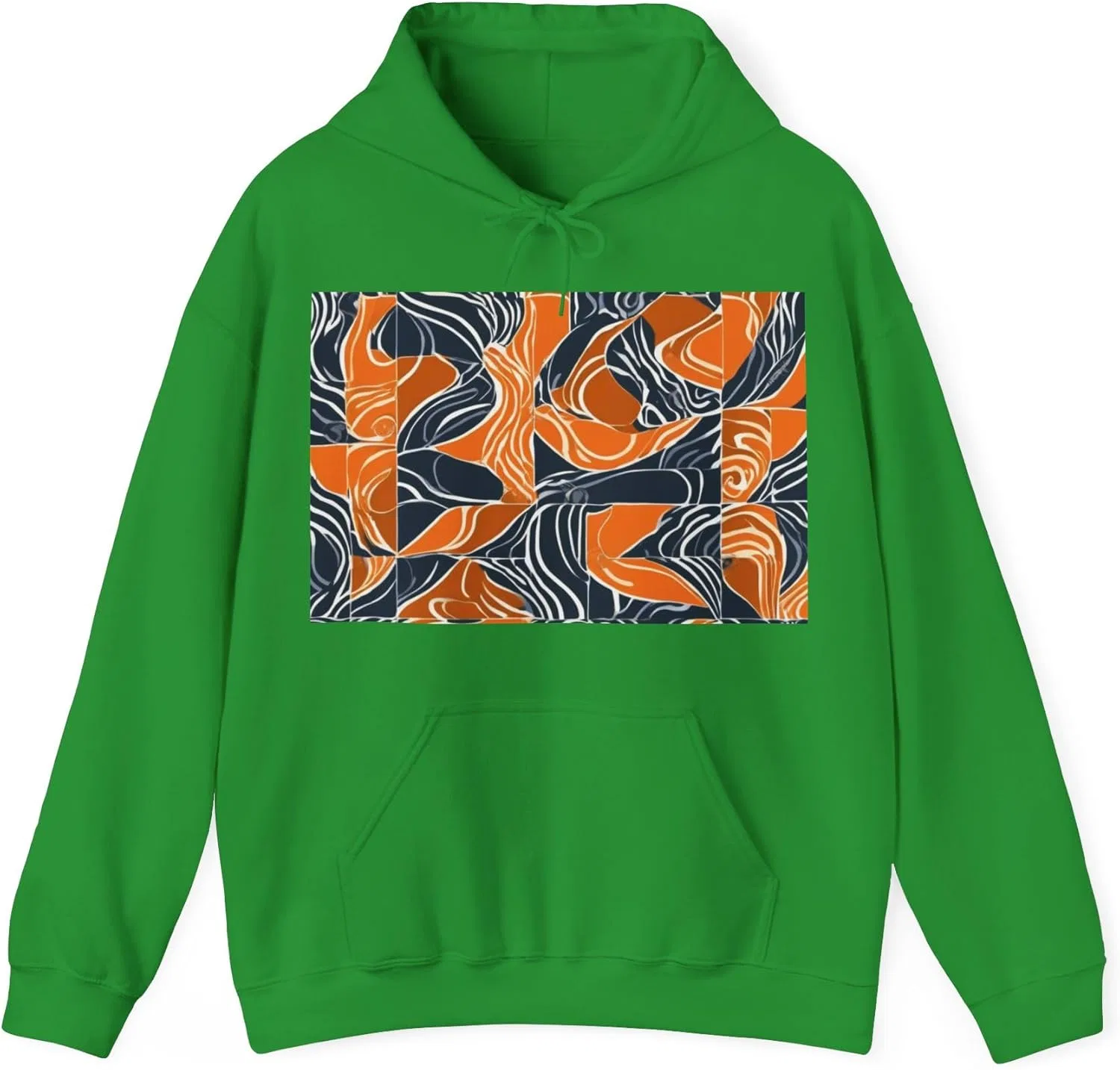 Толстовка с капюшоном, Gildan, Irish Green