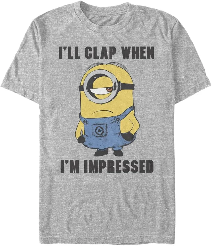 

Футболка с коротким рукавом Minions Unimpressed для мужчин Big & Tall Jurassic Park