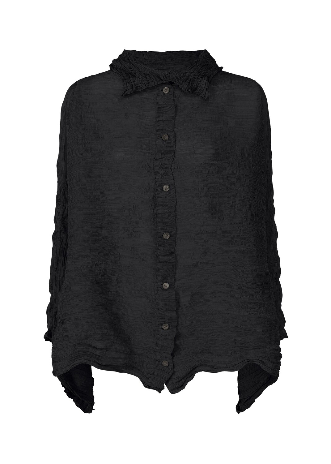 

Кардиган twist see-through crepe Me Issey Miyake, черный