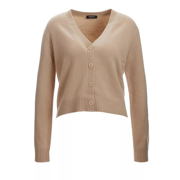 

Кардиган v-cardigan 1/1 arm weit 710 leinen S.Marlon, бежевый