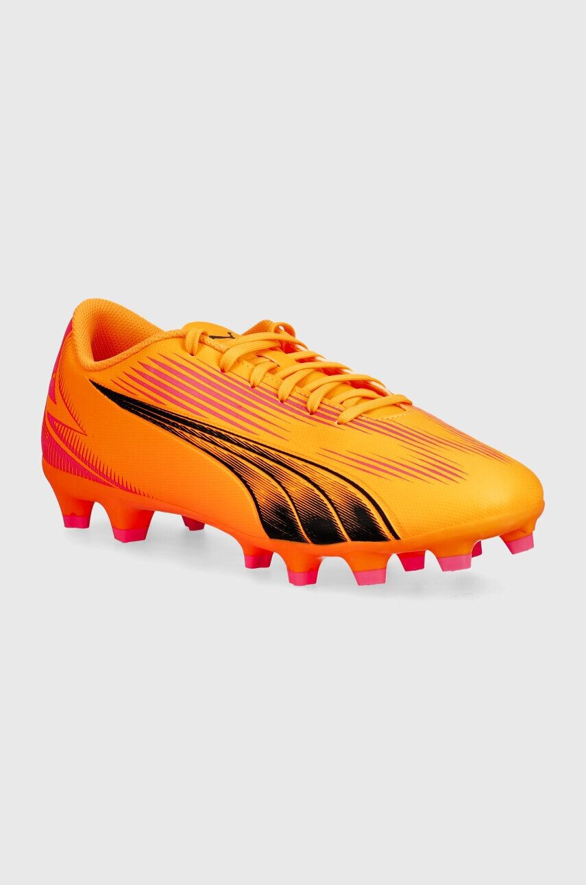 Футбольные бутсы Puma Korki Ultra Play, оранжевый — фото 2