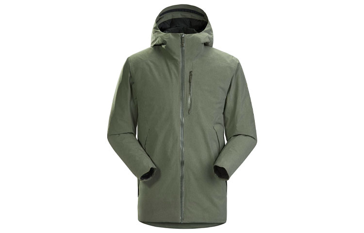 Водонепроницаемая, ветрозащитная, дышащая и теплая ветровка Arcteryx, Kingfisher Heather Blue/Gray — фото 2