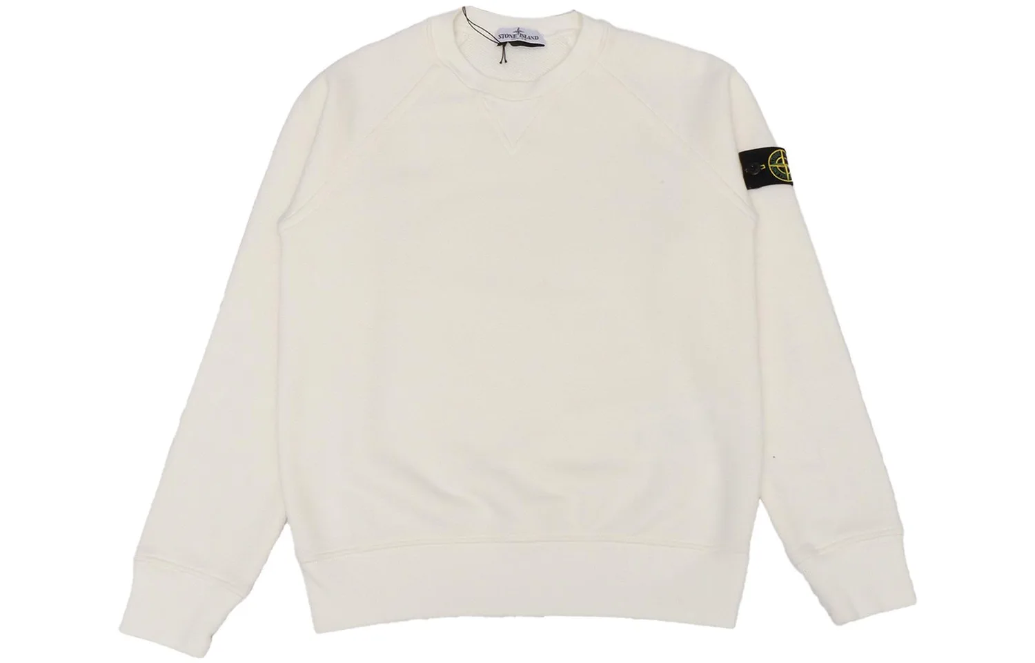 STONE ISLAND Свитшот экрю детский — фото 3
