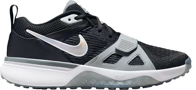 

Мужские бейсбольные кроссовки Nike Air Zoom Diamond Elite Turf, черный/белый