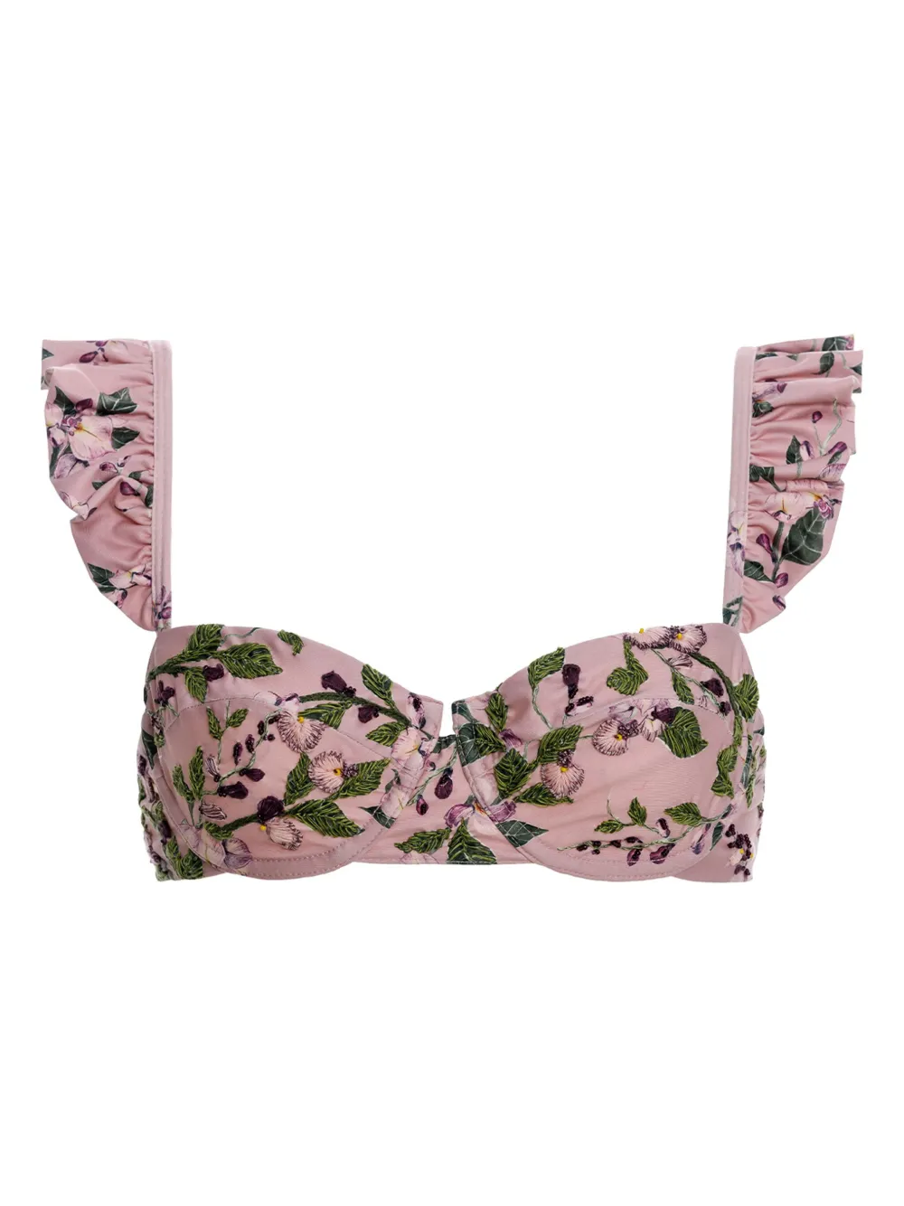 

Топ бикини Kiwi Wisteria AGUA BY AGUA BENDITA, розовый