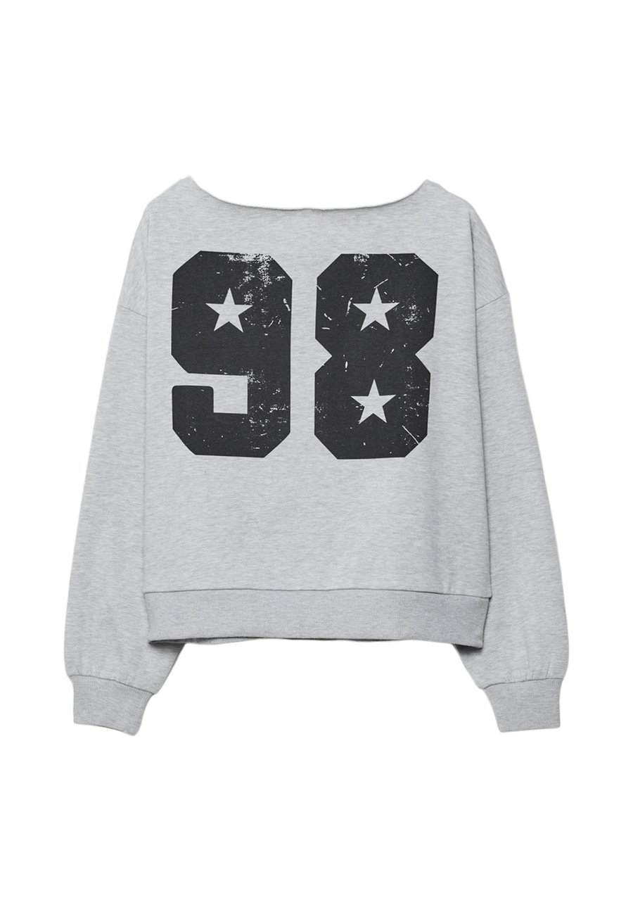 

Толстовка Stradivarius Sweatshirt, Light Grey