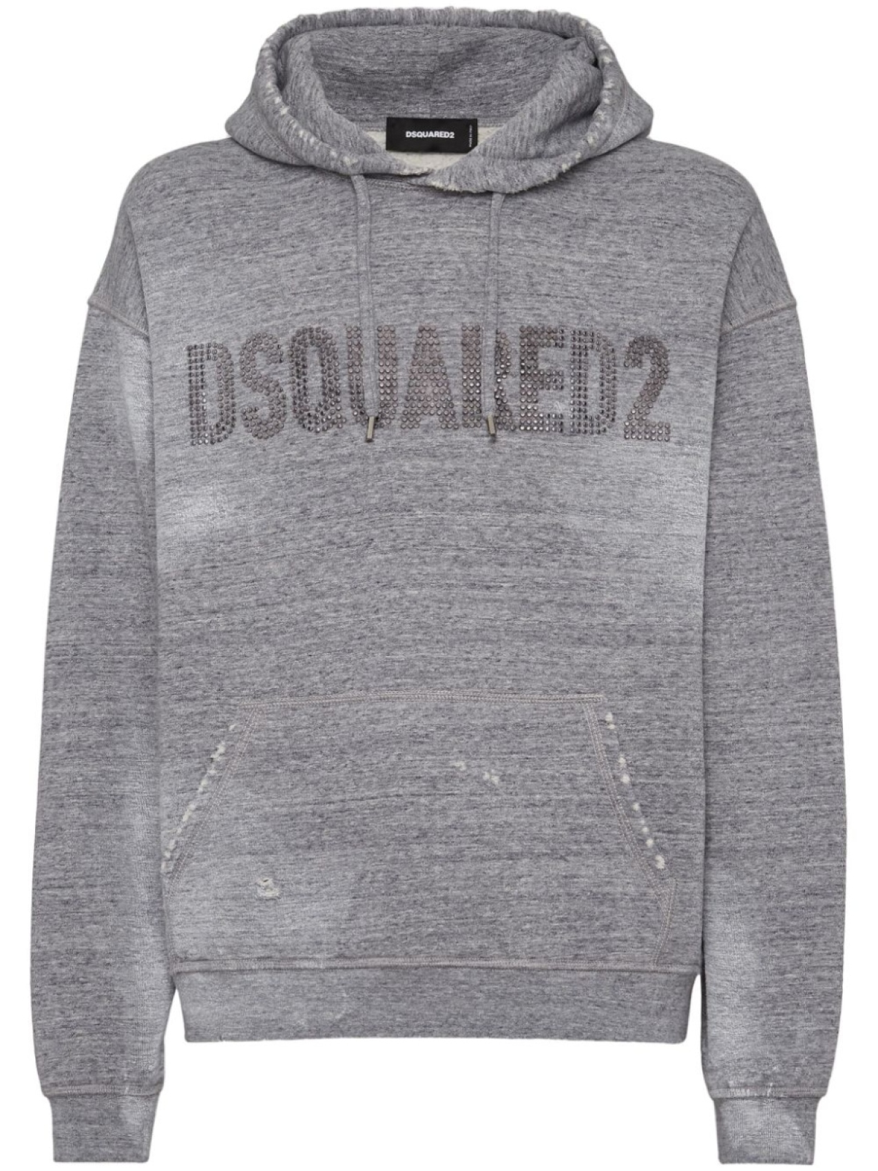 

DSQUARED2 худи с логотипом, серый