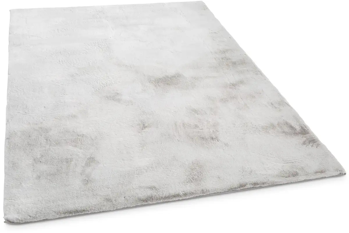

Меховой ковер Джино Фальконе "Мягкий коврик Кьяра", прямоугольный, искусственный мех, ощущение кроличьего меха, особенно мягкий длинный ворс Gino Falcone 160х230 см, цвет silberfarben