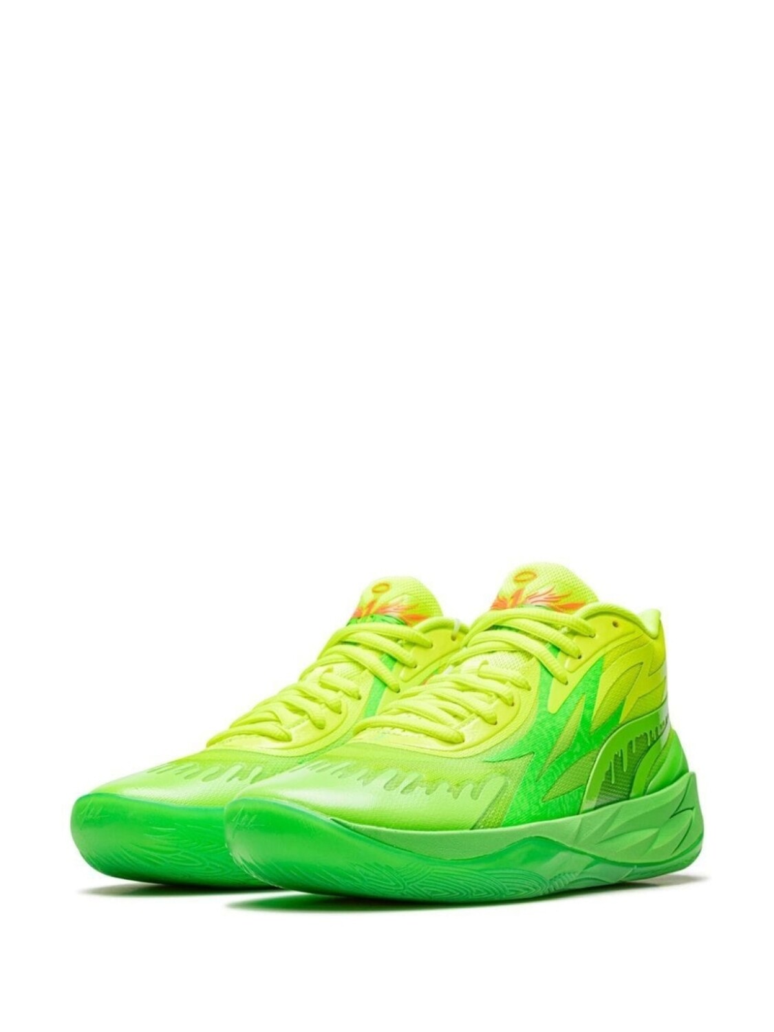 Кроссовки MB.01 Nickelodeon Slime из коллаборации с LaMelo Ball PUMA, зеленый — фото 3