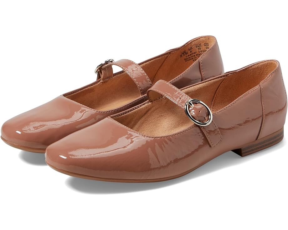 

Балетки Naturalizer Kelly, цвет Hazelnut Brown Patent Leather