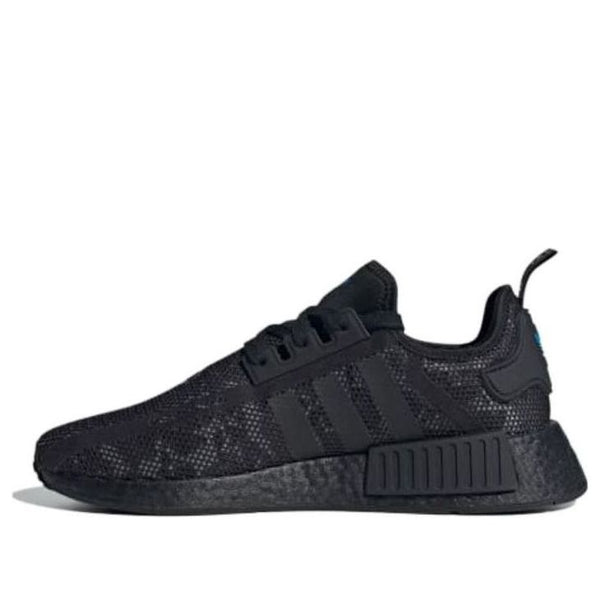 

Кроссовки nmd_r1 'black carbon camo' Adidas, черный