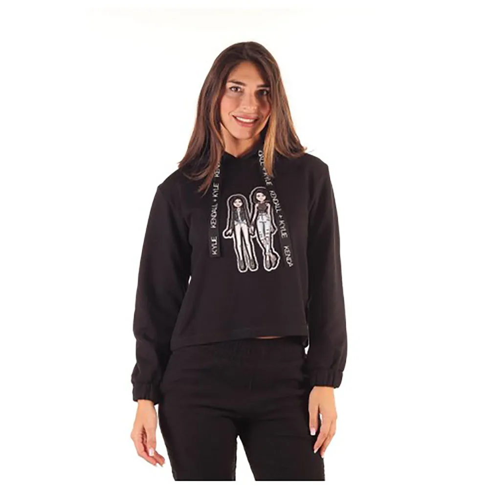 

Худи Kendall & Kylie KKW341603, черный