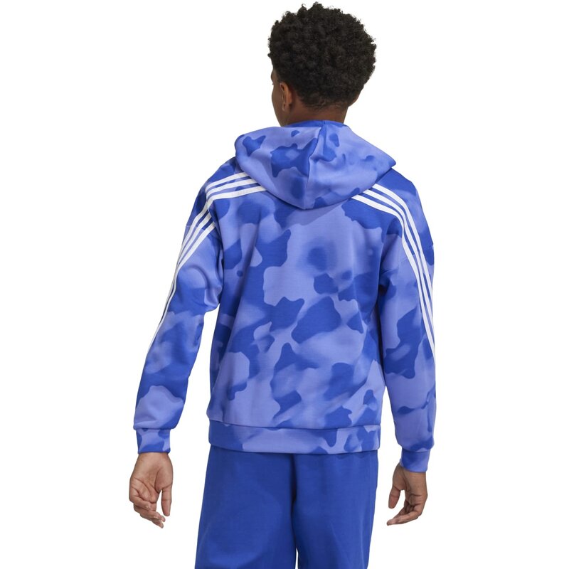 Толстовка Future Icons с камуфляжным принтом для детей Adidas, мультиколор — фото 3