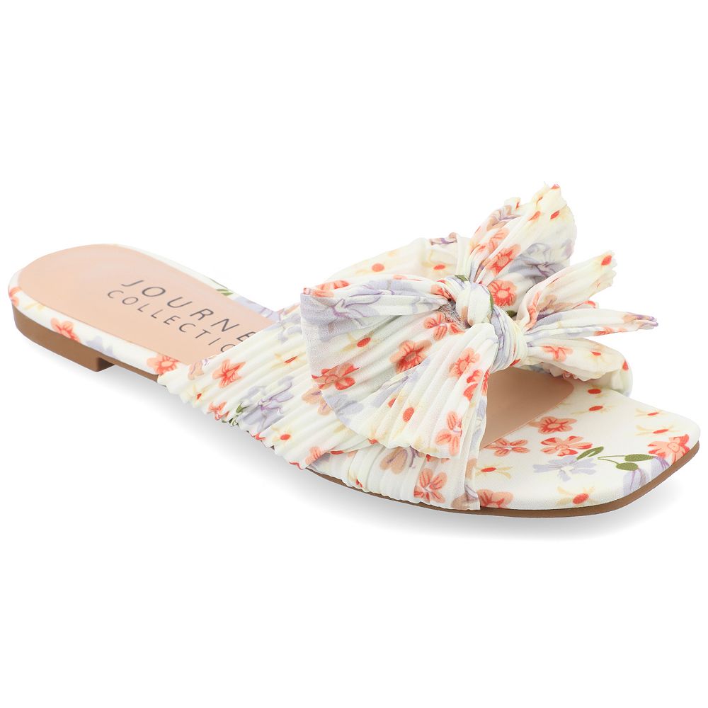 

Женские шлепанцы из пенопласта Journee Collection Serlina Tru Comfort Foam, цвет Light Floral