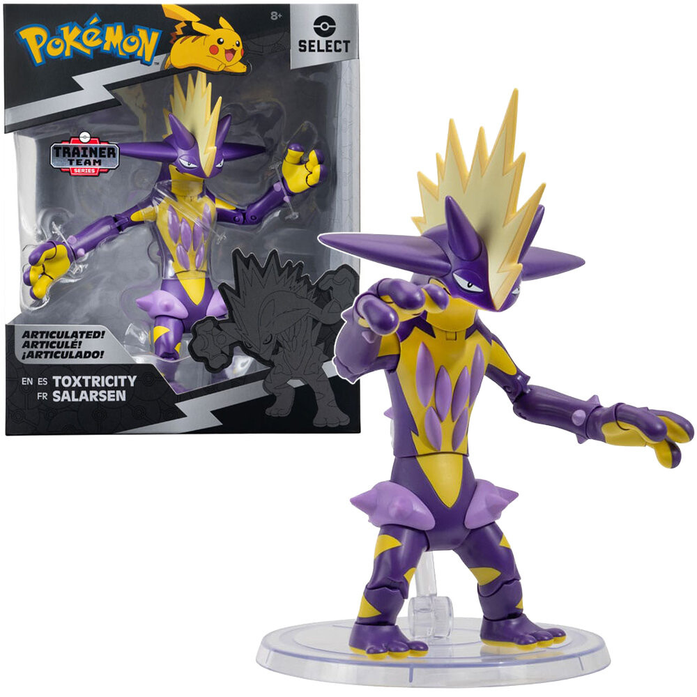 

Большая Фигурка Pokemon Toxtricity 18 См, Оригинальный Коллекционер JAZWARES
