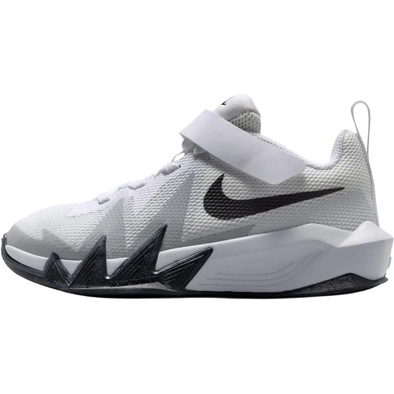 Nike Низкие баскетбольные кроссовки White Black Kids'