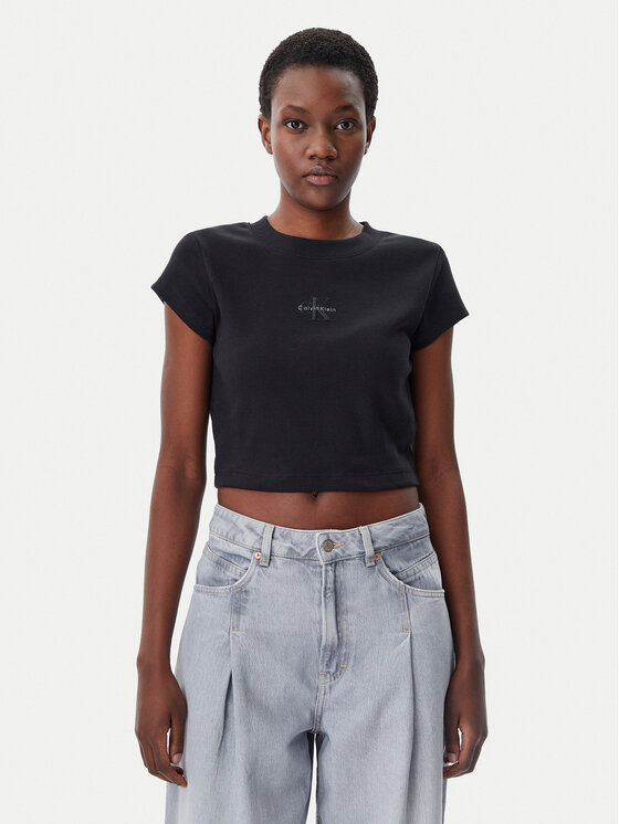 

Футболка обычного кроя LV047AB802 Calvin Klein Jeans, черный