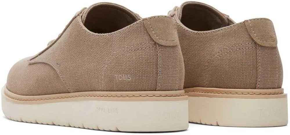 Мужские туфли TOMS Navi Travel Lite Oxford, Dune Heritage Canvas — фото 4