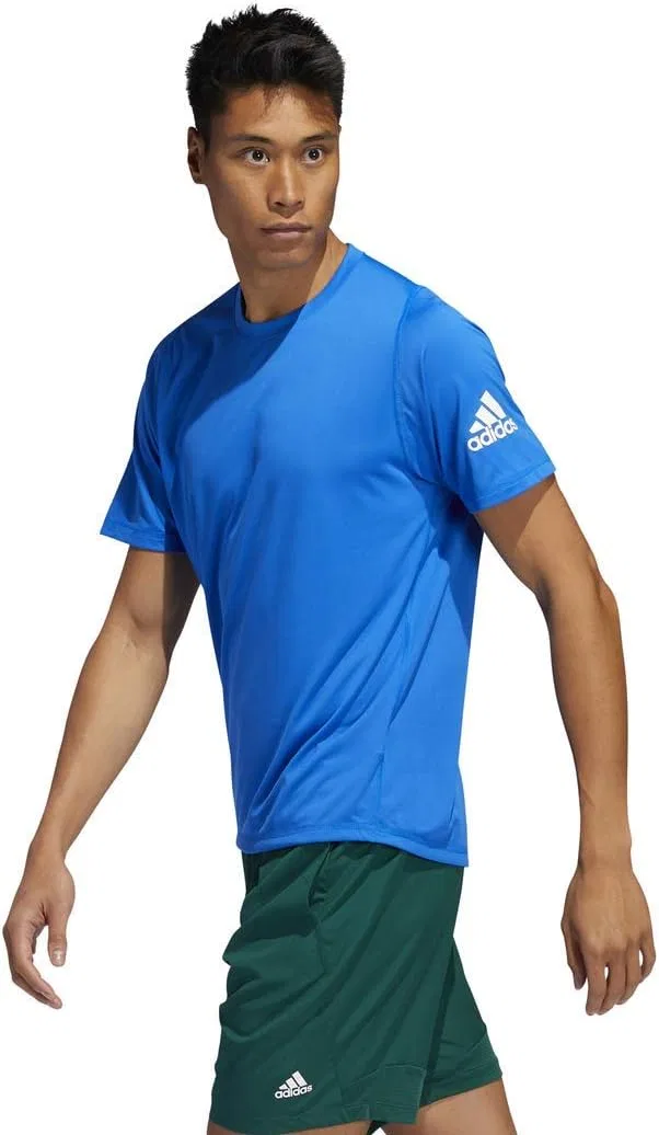 Мужская однотонная футболка adidas Freelift Sport Ultimate — фото 4
