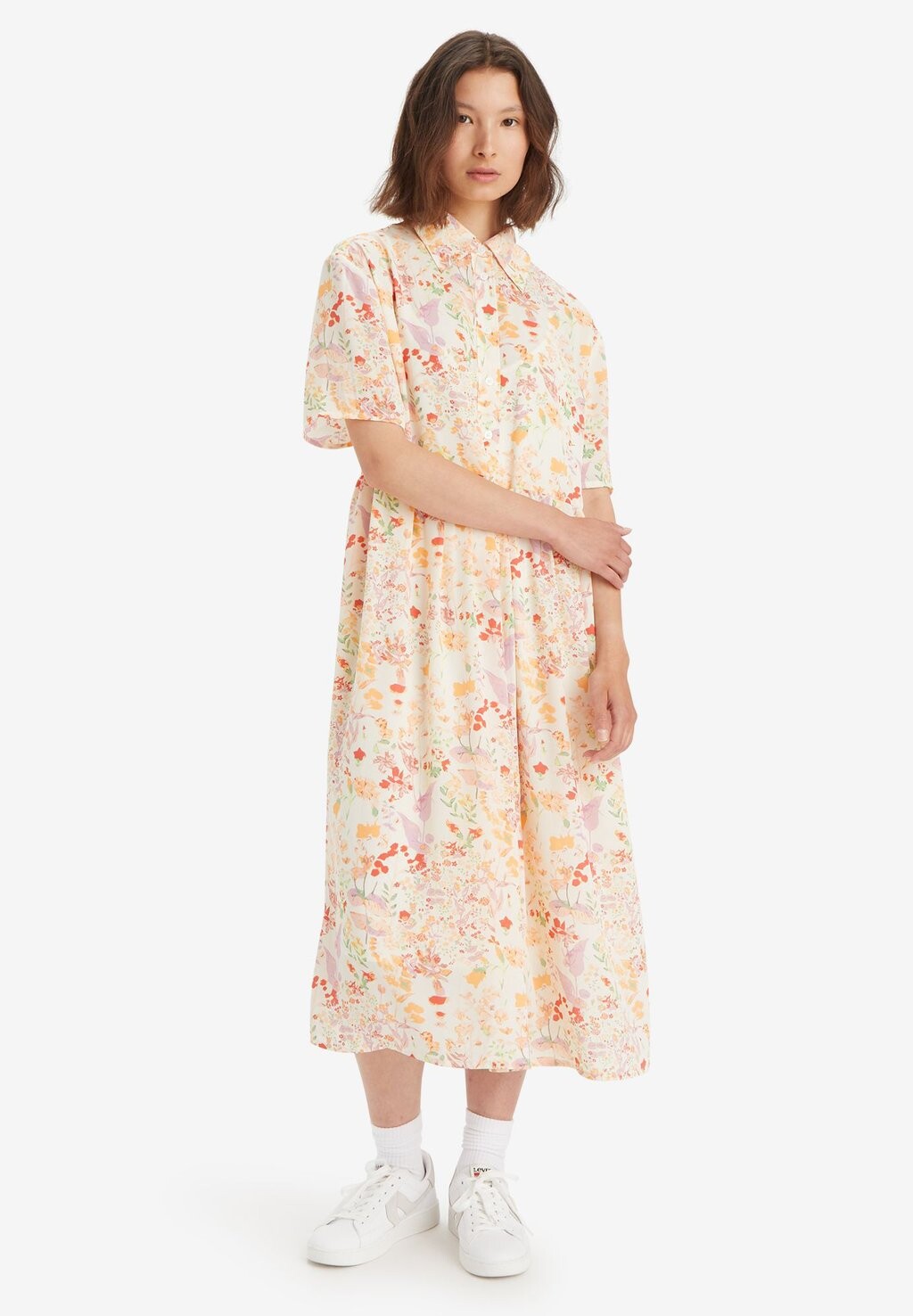 

Классическая рубашка Levi's RHIANNON SKYLAR FLORAL SUNN, скайлар цветочный