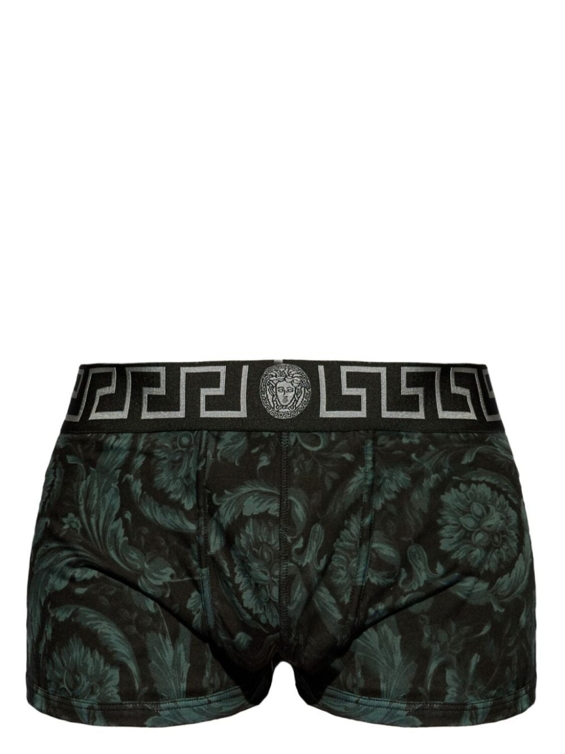 

Versace боксеры с принтом Barocco и отделкой Greca, черный