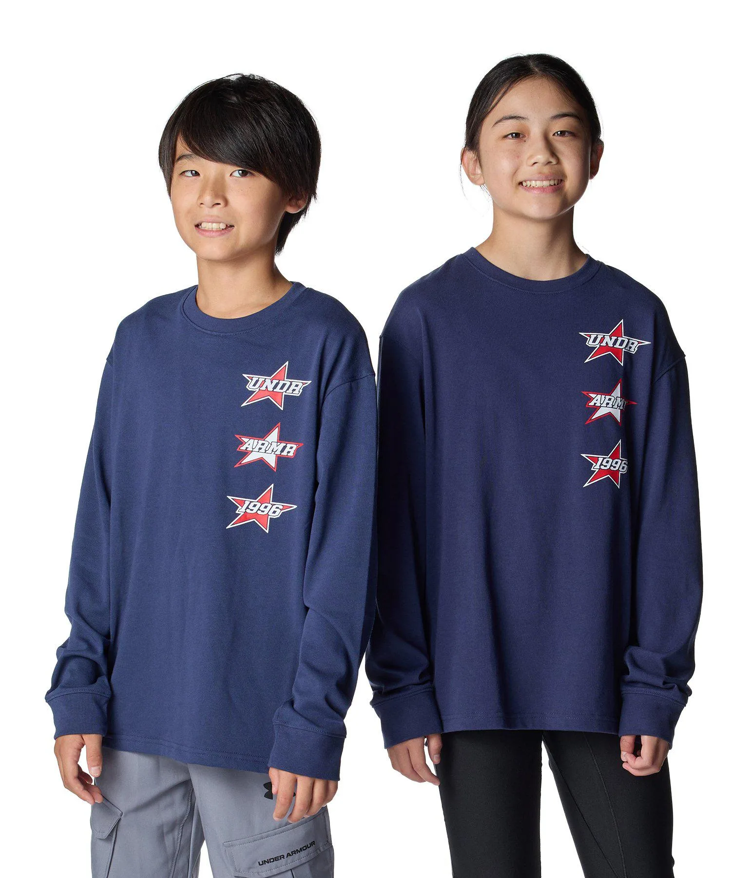 Детская футболка UNDER ARMOUR Cotton Stacked Stars