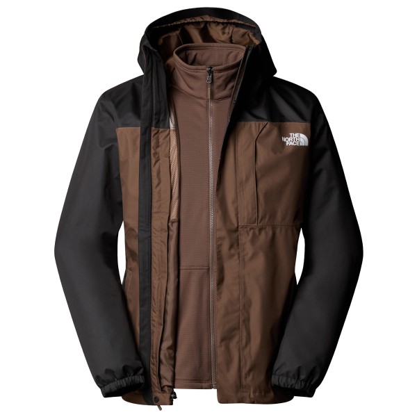 

Куртка Quest Triclimate - двойная куртка The North Face, коричневый