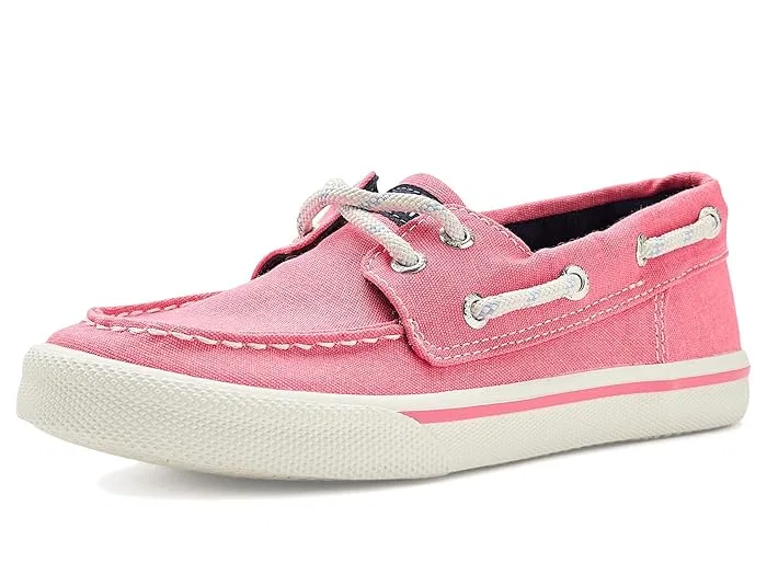 Кроссовки повседневные Bahama Sperry Kids, Pink Lemonade Washed Canvas — фото 2